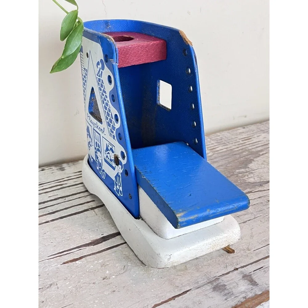 Vintage 1950’s Playskool The Old Woman That Lived In The School Childs Play Toy